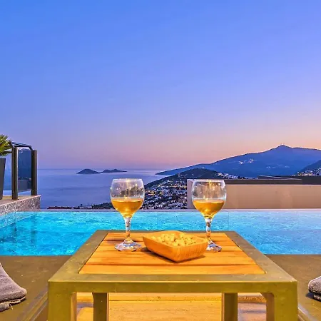 Luxury 5 Bedroom Seaview With Private Heated Pool Kalkan
