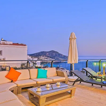 Luxury 5 Bedroom Seaview With Private Heated Pool Villa Kalkan