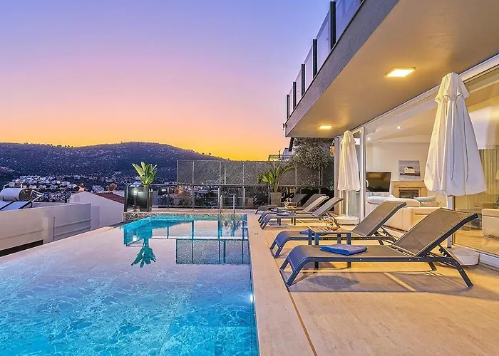 Luxury 5 Bedroom Seaview With Private Heated Pool * Kalkan