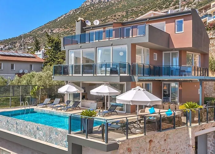 Luxury 5 Bedroom Seaview With Private Heated Pool Villa