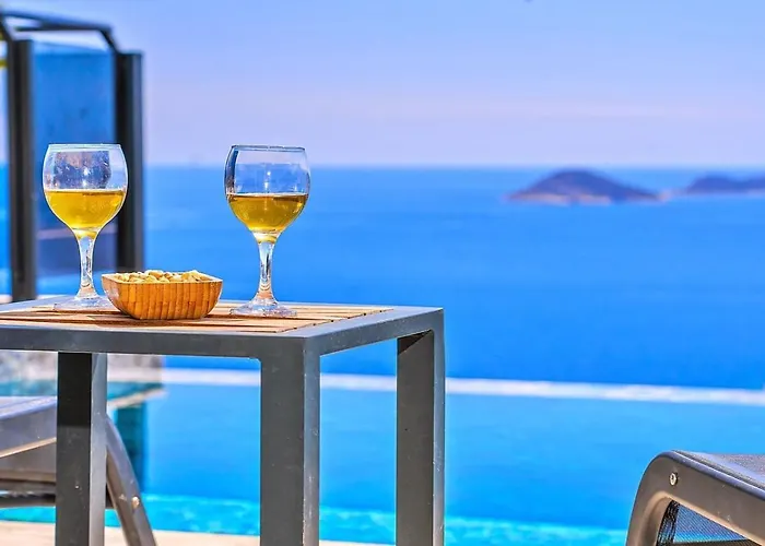 Villa Luxury 5 Bedroom Seaview With Private Heated Pool Kalkan