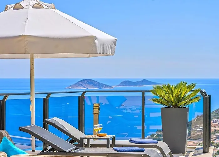 Luxury 5 Bedroom Seaview With Private Heated Pool * Kalkan