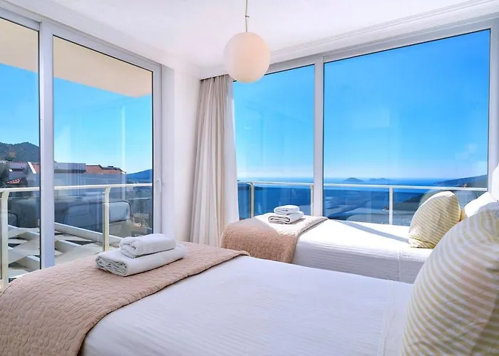 Luxury 5 Bedroom Seaview With Private Heated Pool Villa