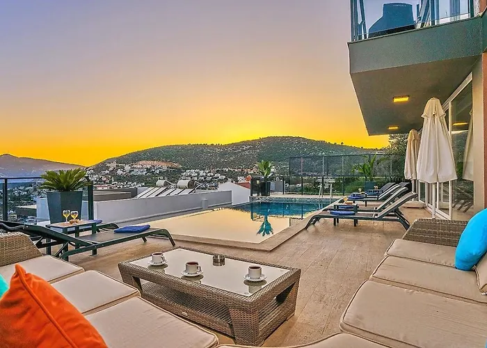 Luxury 5 Bedroom Seaview With Private Heated Pool * Kalkan