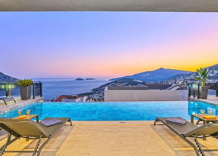 Luxury 5 Bedroom Seaview With Private Heated Pool * Kalkan