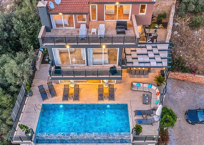 Luxury 5 Bedroom Seaview With Private Heated Pool Βίλα Καλκάν