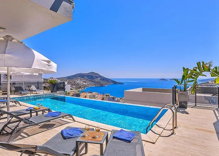 Luxury 5 Bedroom Seaview With Private Heated Pool Βίλα *