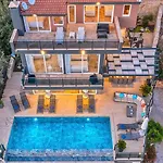 Luxury 5 Bedroom Seaview With Private Heated Pool Villa Kalkan